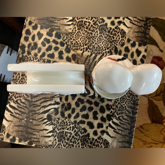 Vintage Campbell's Soup Cups, Napkin Holder and Spoon Holder - Picture 6 of 10